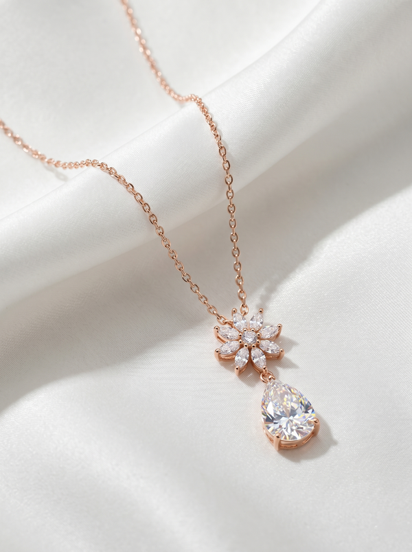 Daisy Drop Pendant