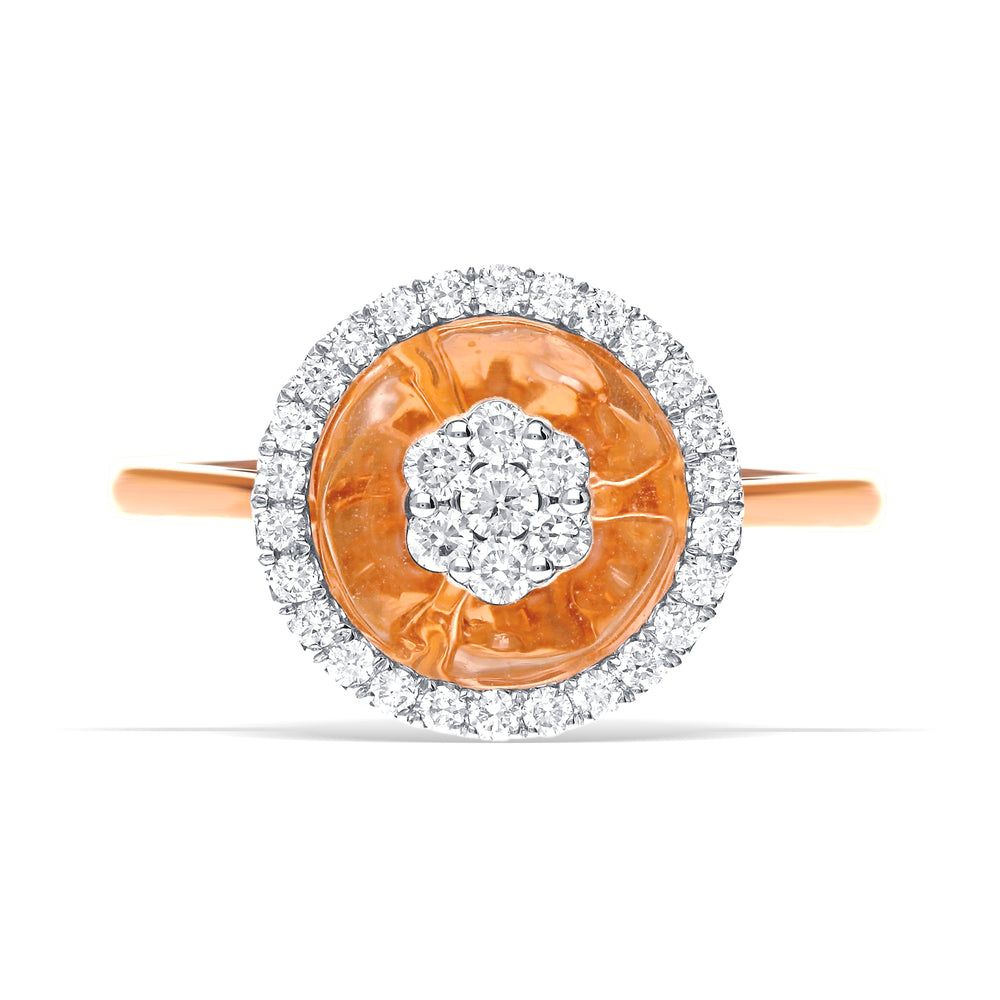 Sunset Glow Lab-Grown Diamond Ring