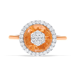 Sunset Glow Lab-Grown Diamond Ring