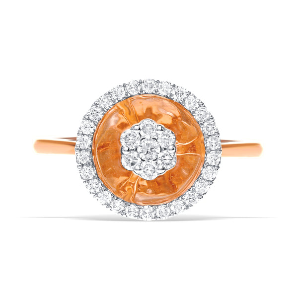 Sunset Glow Lab-Grown Diamond Ring