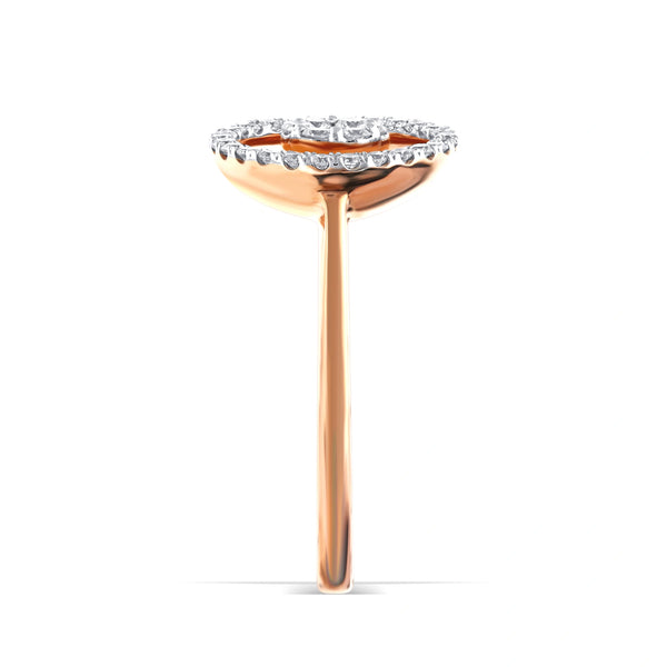 Sunset Glow Lab-Grown Diamond Ring
