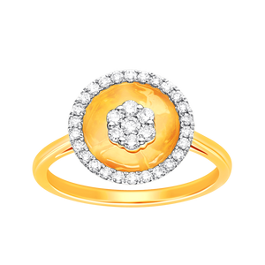 Sunset Glow Lab-Grown Diamond Ring