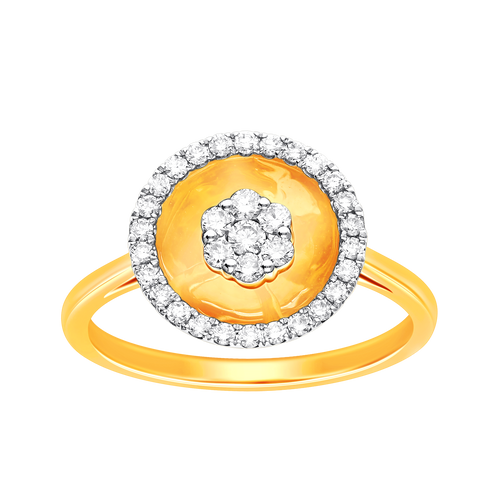 Sunset Glow Lab-Grown Diamond Ring