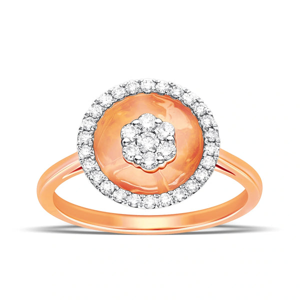 Sunset Glow Lab-Grown Diamond Ring