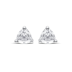 Timeless Trillion Stud Earrings