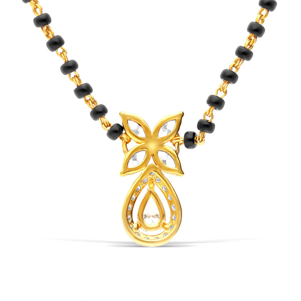 Blossom Teardrop Lab-Grown Diamond Mangalsutra