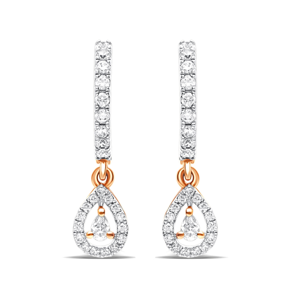 Luxurious Silver Hoop Earrings