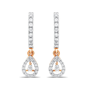 Luxurious Silver Hoop Earrings