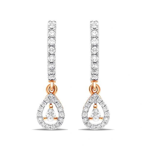 Luxurious Silver Hoop Earrings