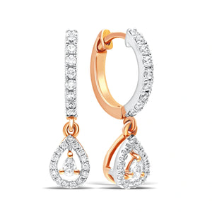Luxurious Silver Hoop Earrings