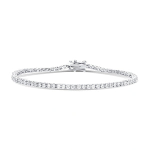 Timeless Silver Tennis Bracelet