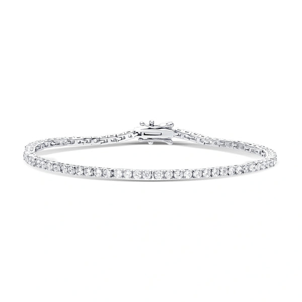Timeless Silver Tennis Bracelet