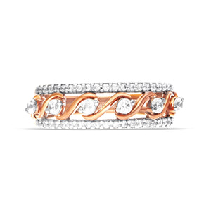 Silver Rose Statement Ring