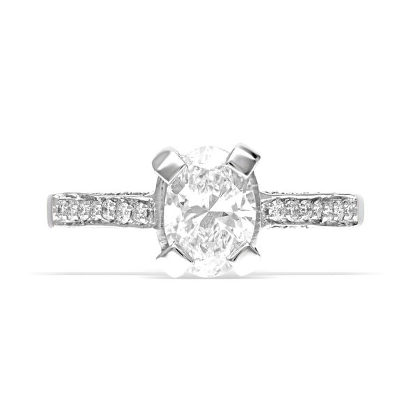 Lustrous Promise Lab-Grown Solitaire Ring