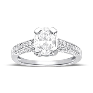 Lustrous Promise Lab-Grown Solitaire Ring