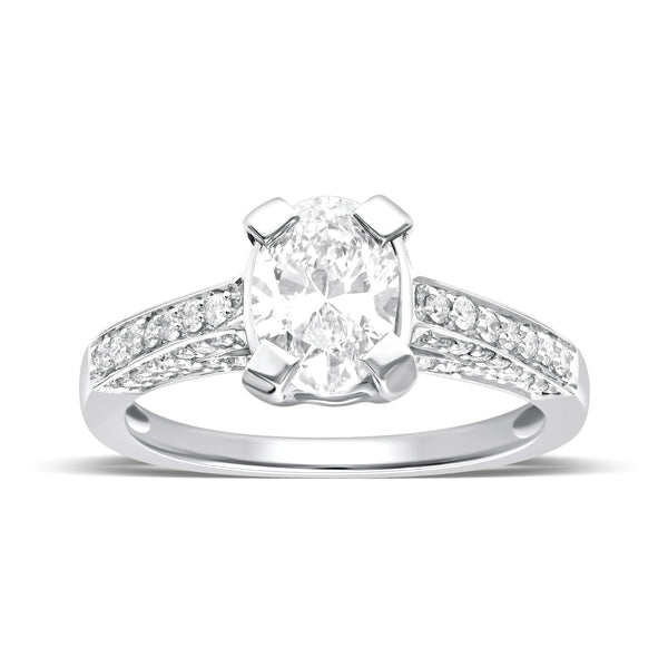 Lustrous Promise Lab-Grown Solitaire Ring