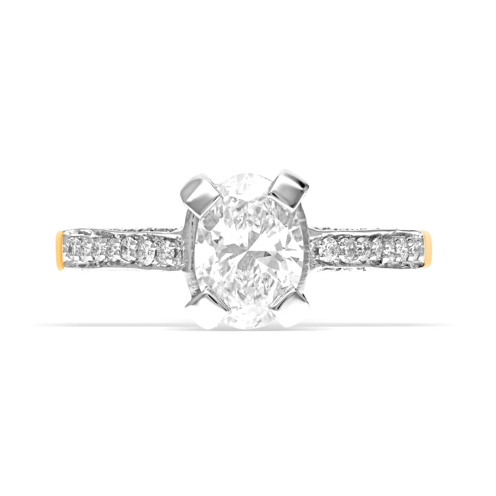Lustrous Promise Lab-Grown Solitaire Ring