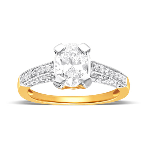 Lustrous Promise Lab-Grown Solitaire Ring