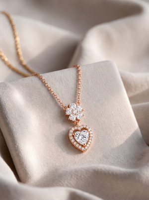 Bloom of Love Silver Pendant