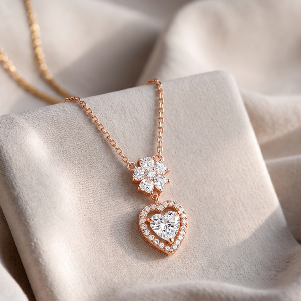 Bloom of Love Silver Pendant