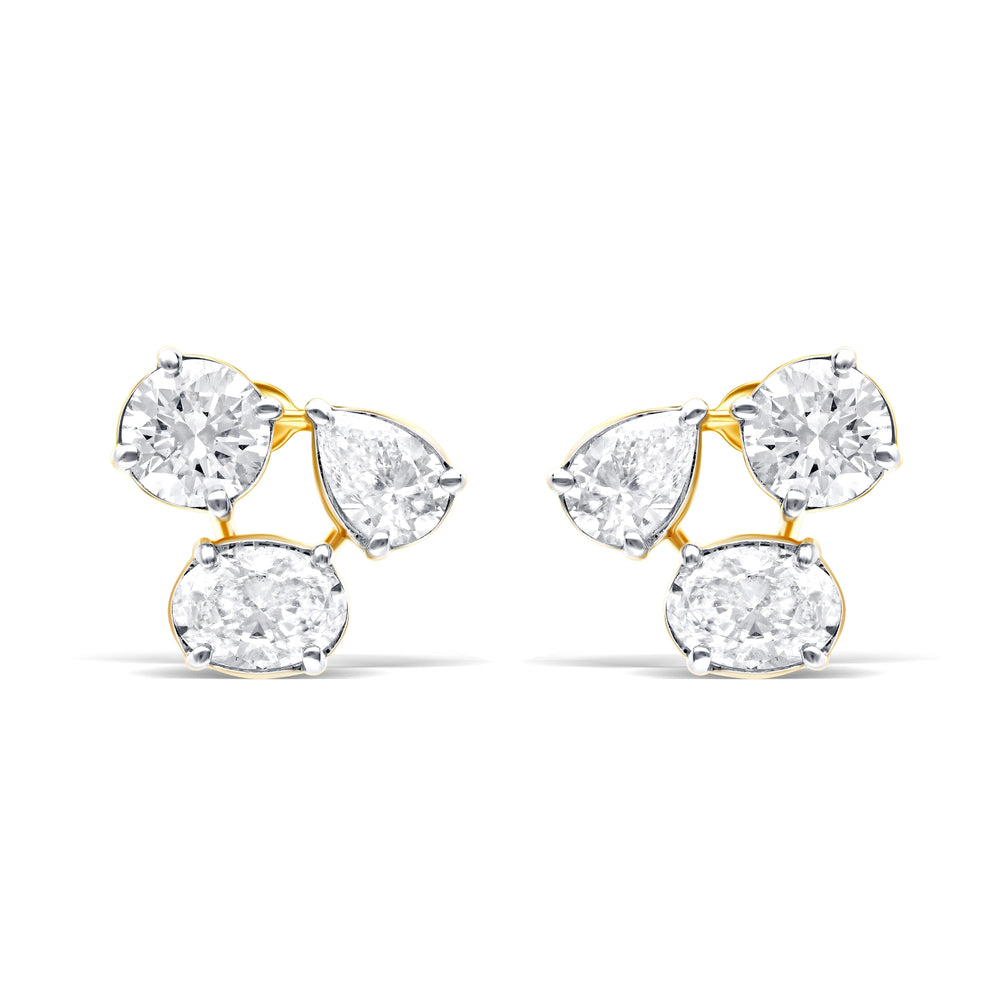 Subtle Lab-Grown Diamond Hoops