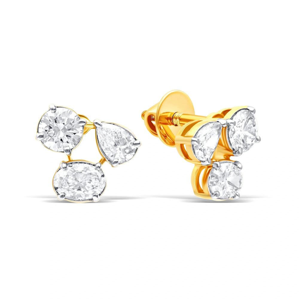 Subtle Lab-Grown Diamond Hoops