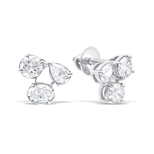 Subtle Lab-Grown Diamond Hoops