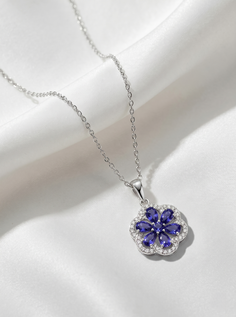 Blue Bloom Pendant