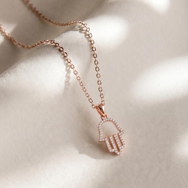 Lucky Hamsa Charm Pendant