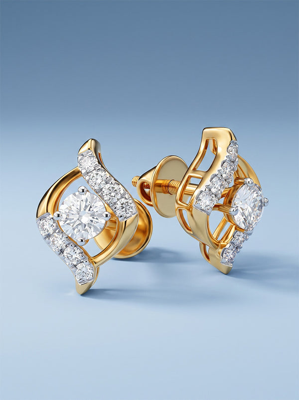 Sparkle Nest Lab-Grown Diamond Studs