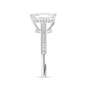 Stunning Lab-Grown Diamond Pavé Ring