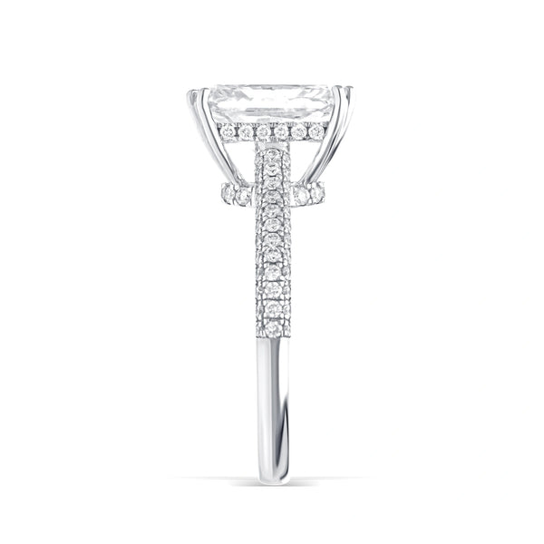 Stunning Lab-Grown Diamond Pavé Ring