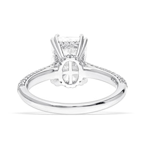 Stunning Lab-Grown Diamond Pavé Ring