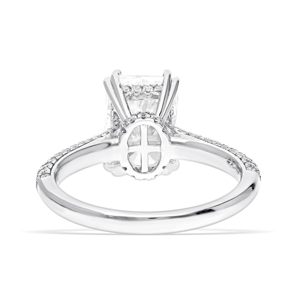 Stunning Lab-Grown Diamond Pavé Ring