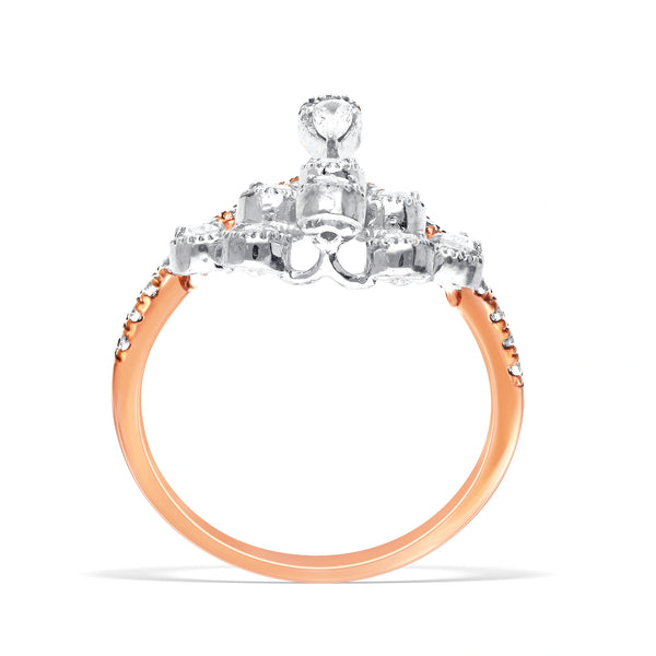 Peacock Crown Ring