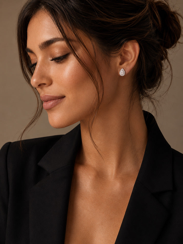 Pear-Shaped Diamond Elegance