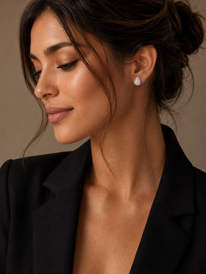 Pear-Shaped Diamond Elegance