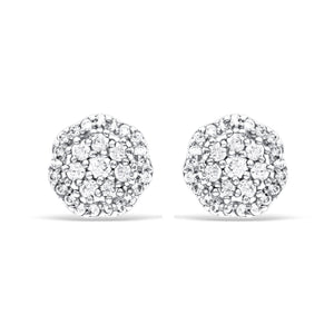 Radiant Cluster Stud Earrings