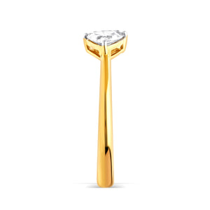 Twin Spark Lab-Grown Diamond Ring