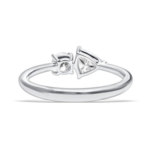 Twin Spark Lab-Grown Diamond Ring
