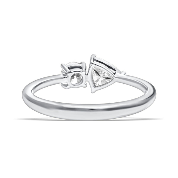 Twin Spark Lab-Grown Diamond Ring