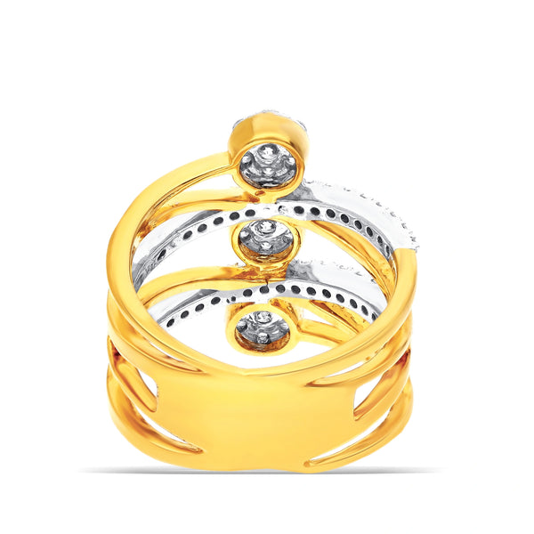 Trinity Shine silver ring