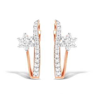 Stunning Starburst Hoop Earrings