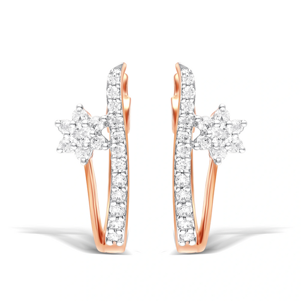 Stunning Starburst Hoop Earrings