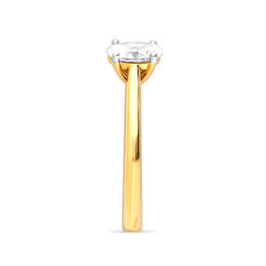 Classic Oval Solitaire Ring