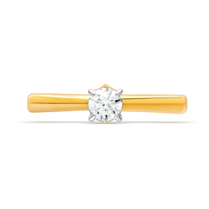 Eternal Gold Solitaire Ring