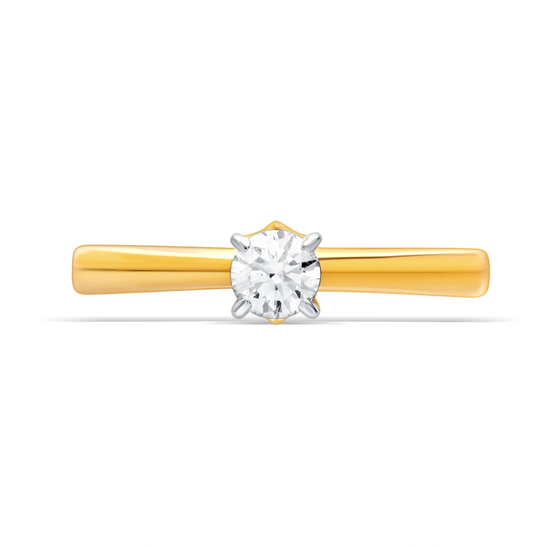 Eternal Gold Solitaire Ring