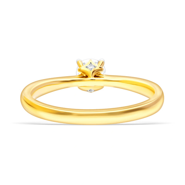 Eternal Gold Solitaire Ring
