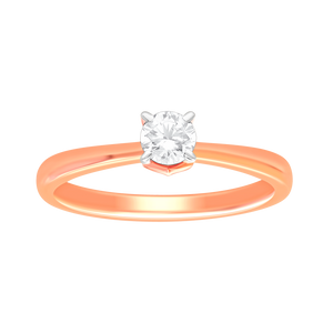 Eternal Gold Solitaire Ring