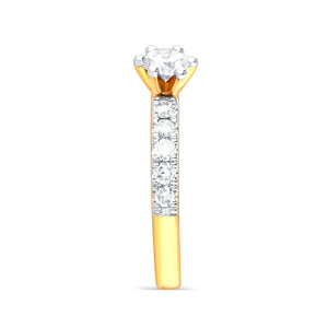 Forever Glow Solitaire Ring
